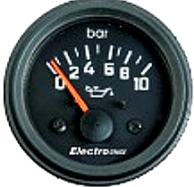 OIL PRESSURE 0-10 BAR