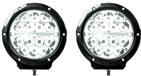 Hella Supernovas 6" Spotlight Set Incl.Wiring Harness