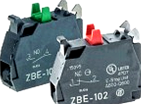 Normally Open & Normally Closed CB4 Contact Blocks