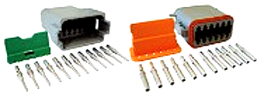 12 Way Deutsch Connectors