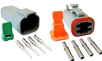 4 Way Deutsch Connectors