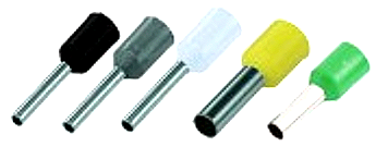 Wire Ferrule, E Series, Single Wire, 600 V, Nylon